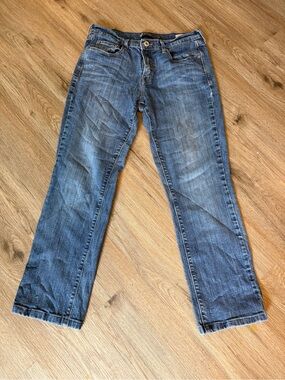 Levi's Women's 505 Blue Straight-Leg Jeans